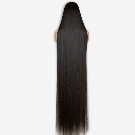 40" - 50" Straight Hair Lace Wig